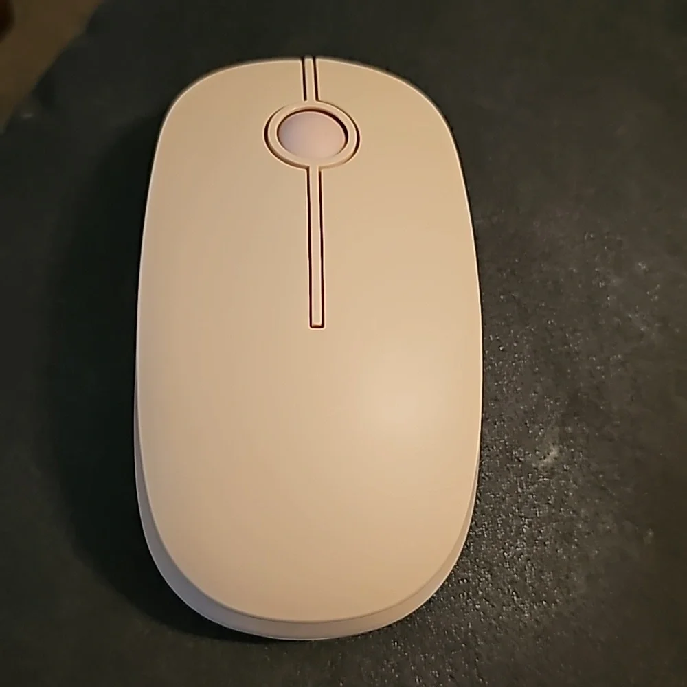 Pink Jelly Comb wireless mouse